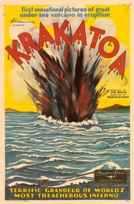 Krakatoa movie poster (1933) poster with hanger