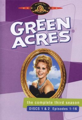Green Acres movie poster (1965) metal framed poster