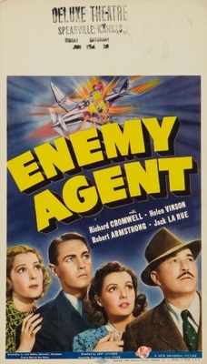 Enemy Agent movie poster (1940) Stickers MOV_96f9cc38