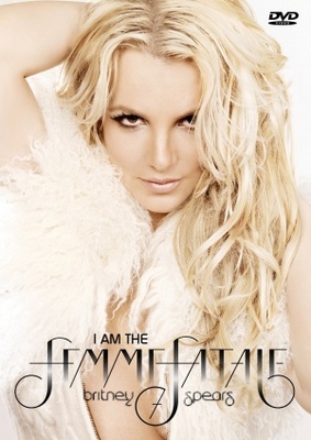 Britney Spears: I Am the Femme Fatale movie poster (2011) wood print