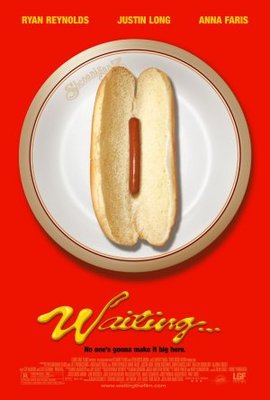 Waiting movie poster (2005) pillow