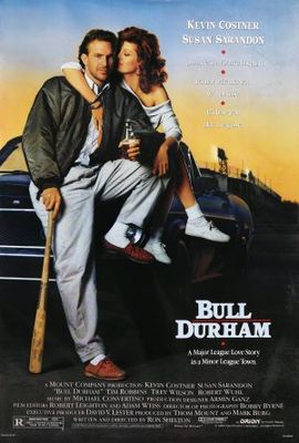 Bull Durham movie poster (1988) metal framed poster