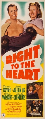 Right to the Heart movie poster (1942) Longsleeve T-shirt