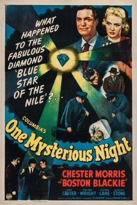One Mysterious Night movie poster (1944) mug