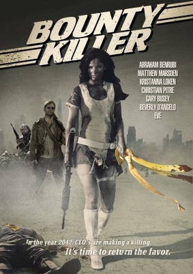Bounty Killer movie poster (2013) wooden framed poster