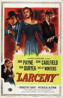 Larceny movie poster (1948) Tank Top #666469