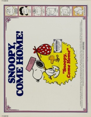 Snoopy Come Home movie poster (1972) canvas poster