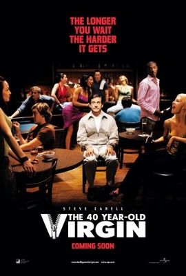 The 40 Year Old Virgin movie poster (2005) pillow