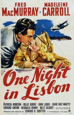 One Night in Lisbon movie poster (1941) Stickers MOV_976d18ed