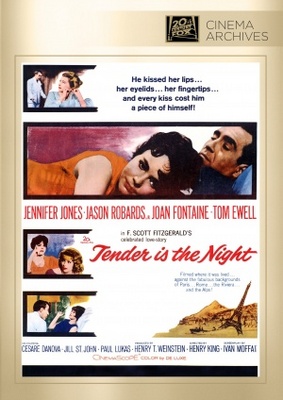 Tender Is the Night movie poster (1962) tote bag