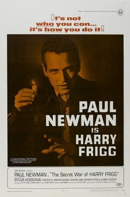 The Secret War of Harry Frigg movie poster (1968) metal framed poster