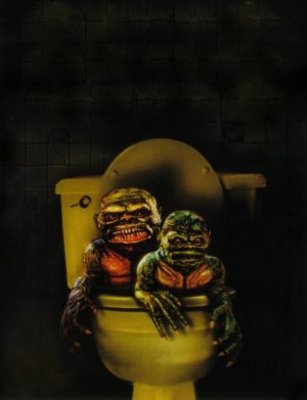 Ghoulies movie poster (1985) wood print