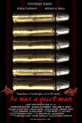 He Was a Quiet Man movie poster (2007) metal framed poster