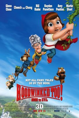 Hoodwinked Too! Hood VS. Evil movie poster (2010) canvas poster