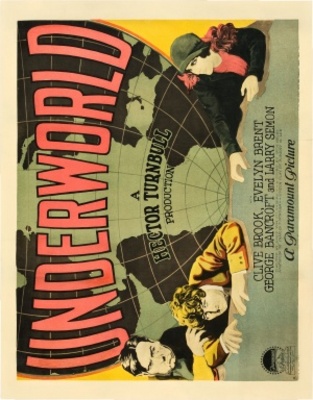 Underworld movie poster (1927) pillow