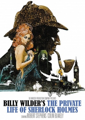 The Private Life of Sherlock Holmes movie poster (1970) pillow