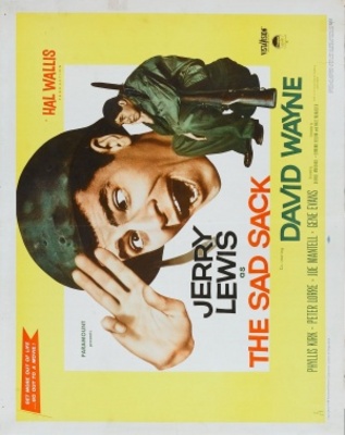 The Sad Sack movie poster (1957) metal framed poster