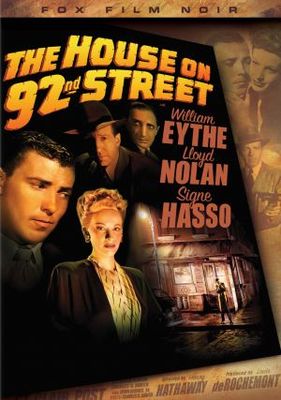 The House on 92nd Street movie poster (1945) mouse pad