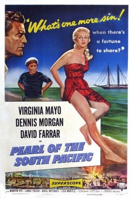 Pearl of the South Pacific movie poster (1955) sweatshirt