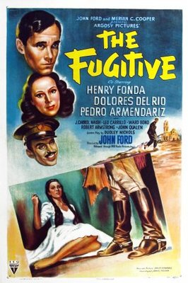 The Fugitive movie poster (1947) wooden framed poster
