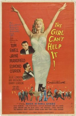 The Girl Can't Help It movie poster (1956) canvas poster