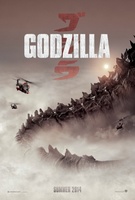 Godzilla movie poster (2014) Mouse Pad MOV_981e701e