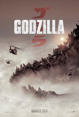 Godzilla movie poster (2014) mouse pad