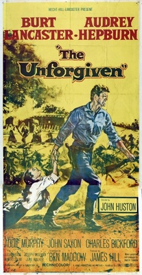 The Unforgiven movie poster (1960) puzzle MOV_981f61b8