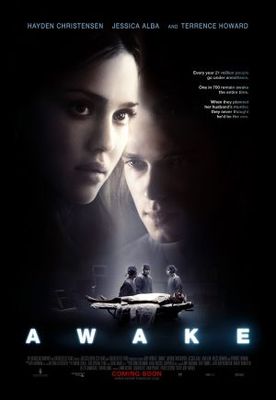 Awake movie poster (2007) wooden framed poster