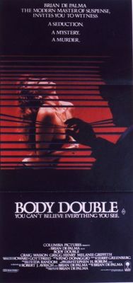 Body Double movie poster (1984) poster with hanger