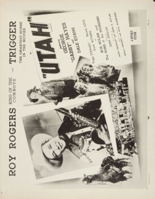 Utah movie poster (1945) t-shirt