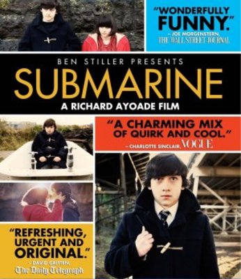 Submarine movie poster (2010) pillow