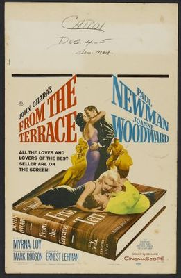 From the Terrace movie poster (1960) pillow