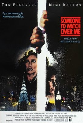 Someone to Watch Over Me movie poster (1987) poster
