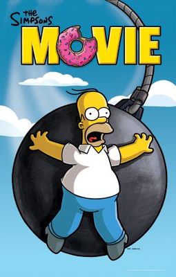 The Simpsons Movie movie poster (2007) Mouse Pad MOV_98ce69c9
