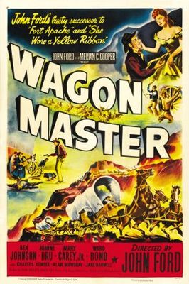 Wagon Master movie poster (1950) canvas poster