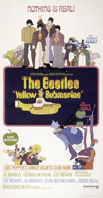 Yellow Submarine movie poster (1968) Mouse Pad MOV_98e04a72