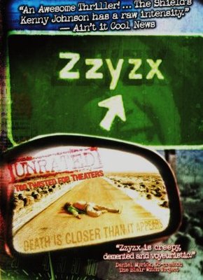 Zzyzx movie poster (2006) Stickers MOV_98e62c9a