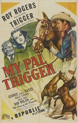 My Pal Trigger movie poster (1946) pillow