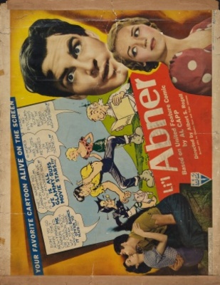 Li'l Abner movie poster (1940) wood print