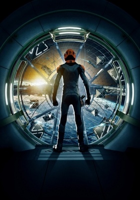 Ender's Game movie poster (2013) wood print