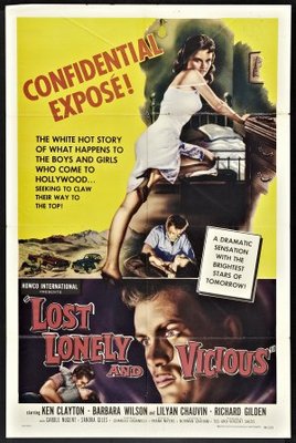 Lost, Lonely and Vicious movie poster (1958) mug