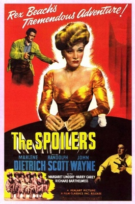 The Spoilers movie poster (1942) pillow