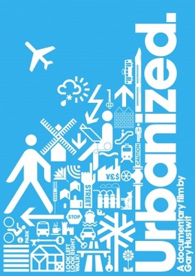 Urbanized movie poster (2011) pillow