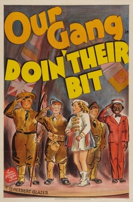 Doin' Their Bit movie poster (1942) wooden framed poster