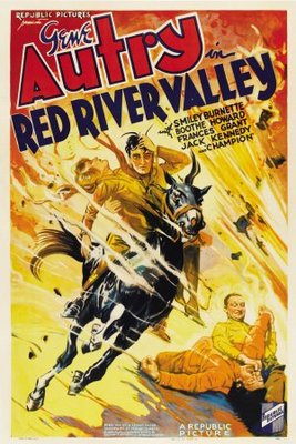 Red River Valley movie poster (1936) poster with hanger