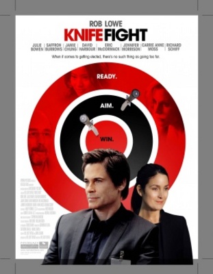 Knife Fight movie poster (2012) wood print