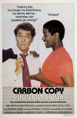 Carbon Copy movie poster (1981) poster with hanger