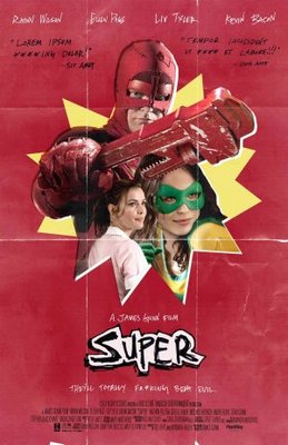 Super movie poster (2010) wooden framed poster