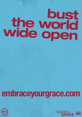 Saving Grace movie poster (2007) metal framed poster